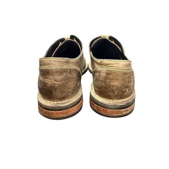 Cole Haan Air Stratton Men's Brown Distressed Leather Oxford Shoes Size 11 - Picture 7 of 8